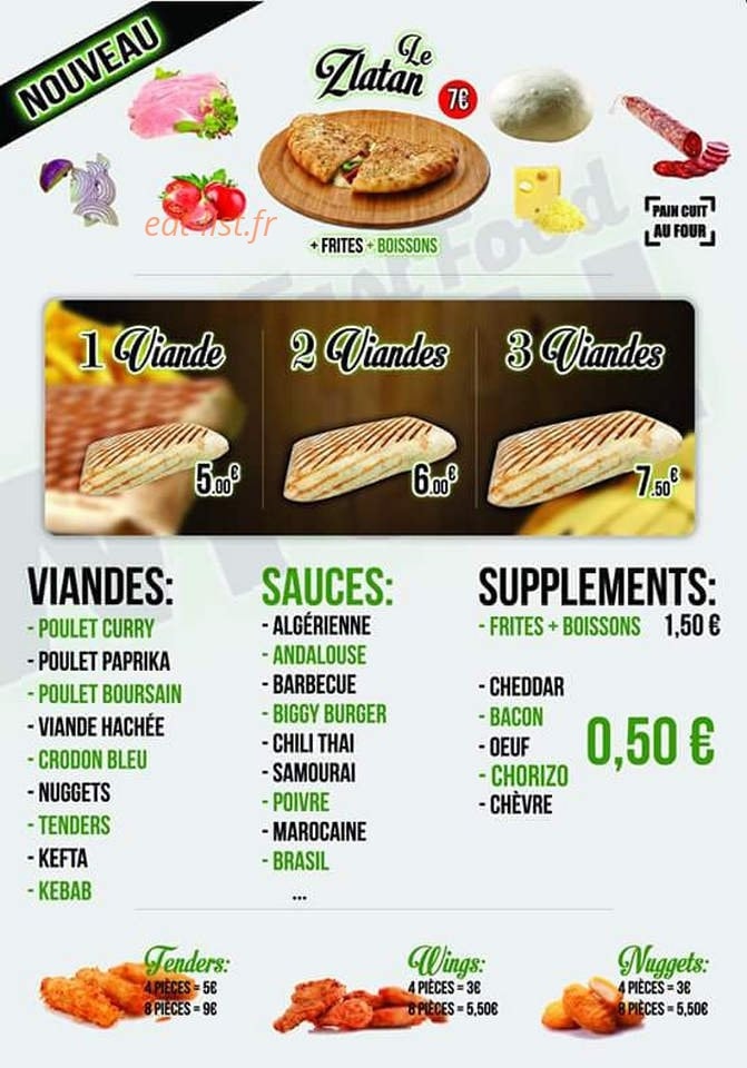 O dwich — carte page 2