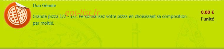 Pizza Belouga — carte page 5