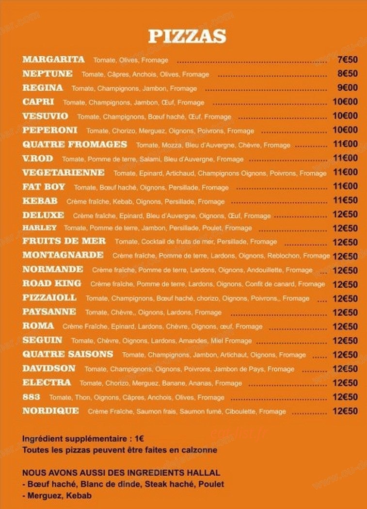 Pizza bikers 66 — carte page 2