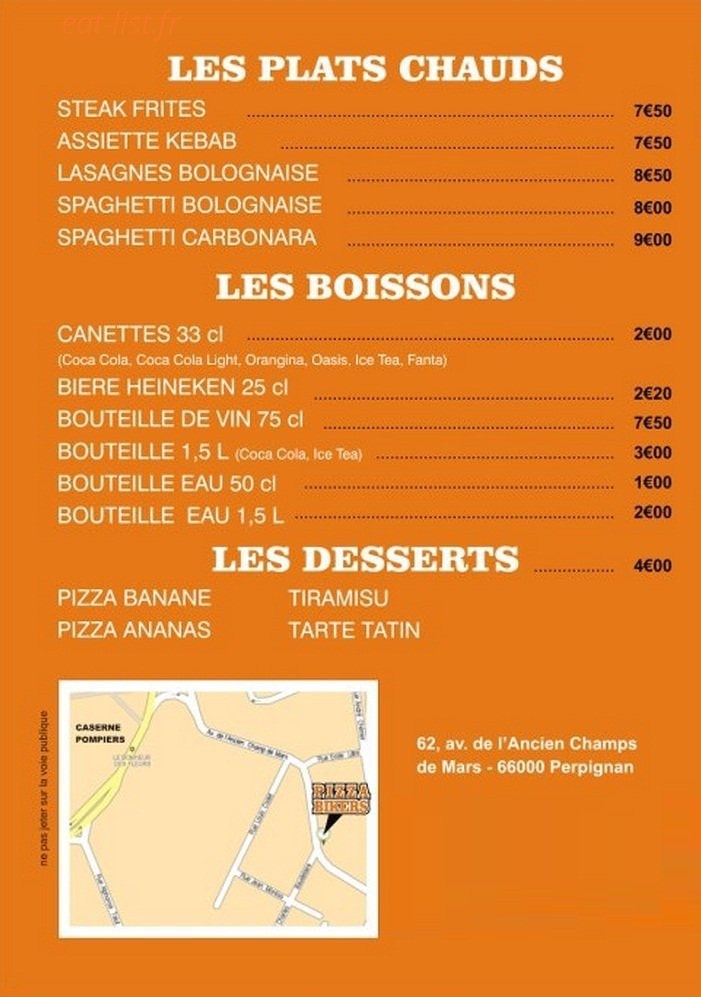 Pizza bikers 66 — carte page 4