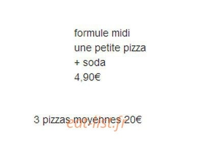 Pizza Di Mare — carte page 1