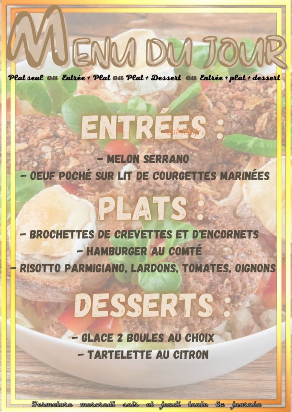 Raconte pas d’Salades — carte page 1