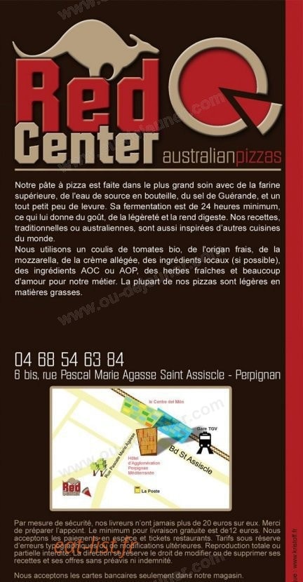 Red Center — carte page 6