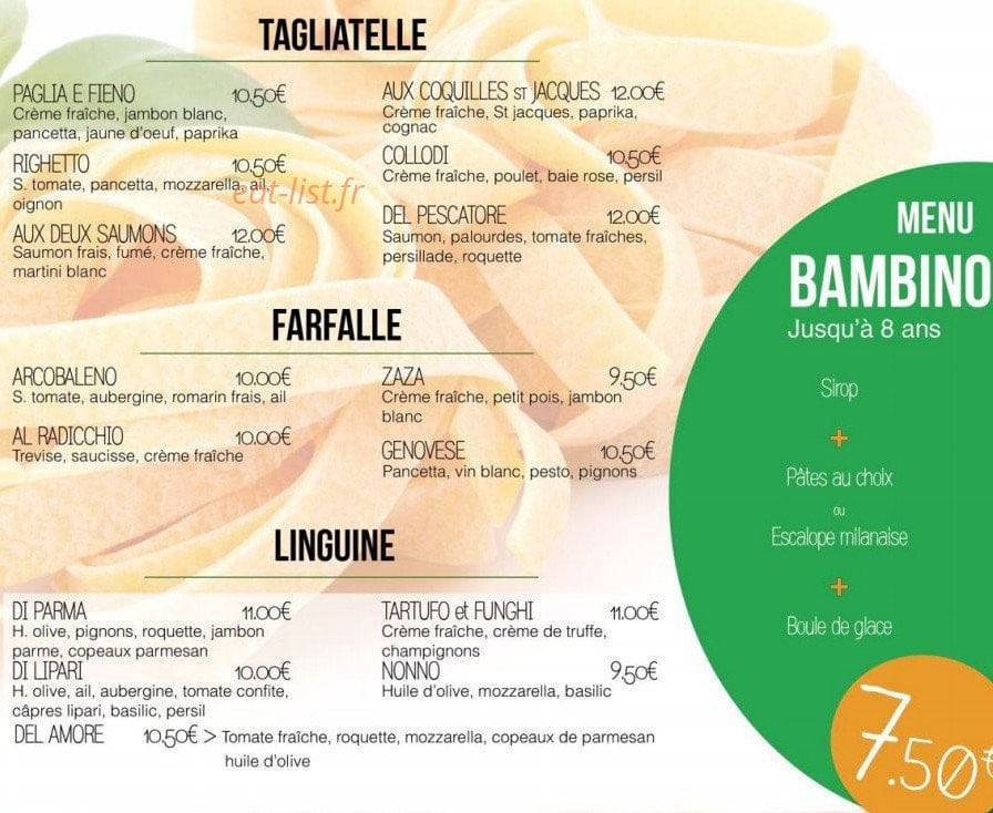 Spaghetteri Aldo — carte page 5