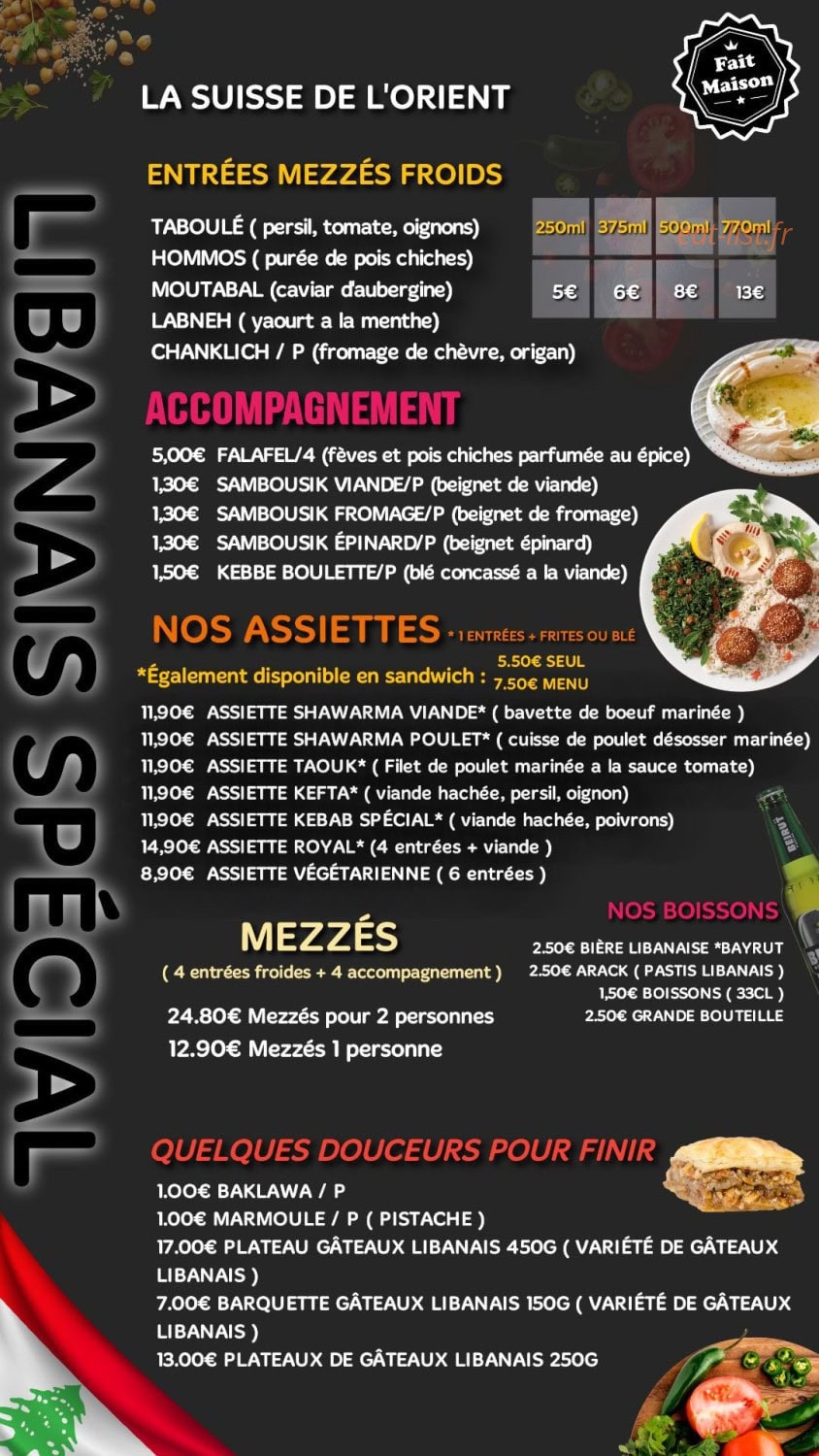 Special — carte page 1