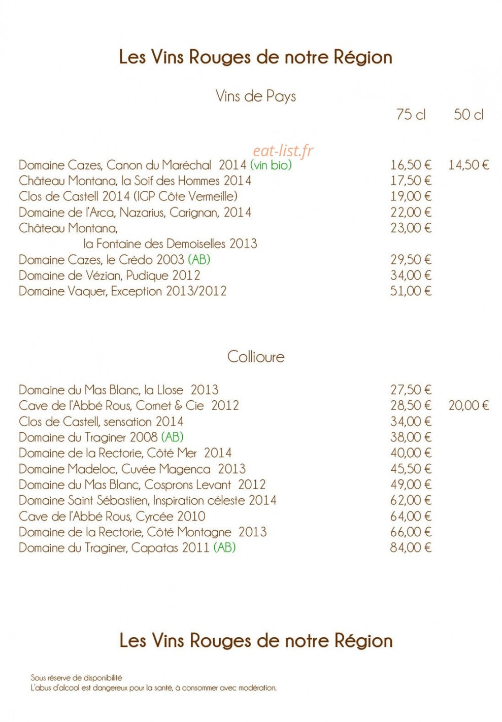 Villa Duflot — carte page 12