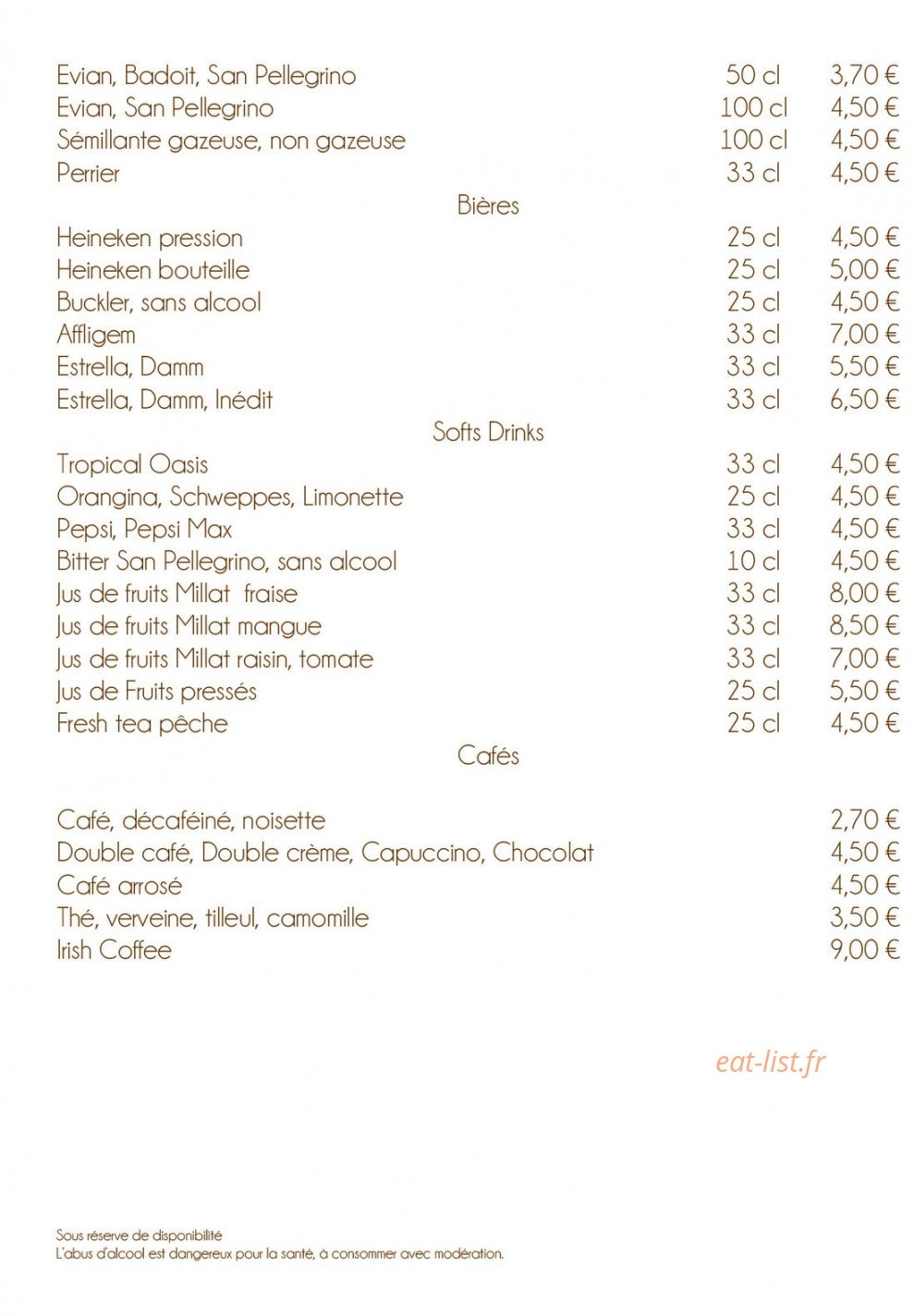 Villa Duflot — carte page 19