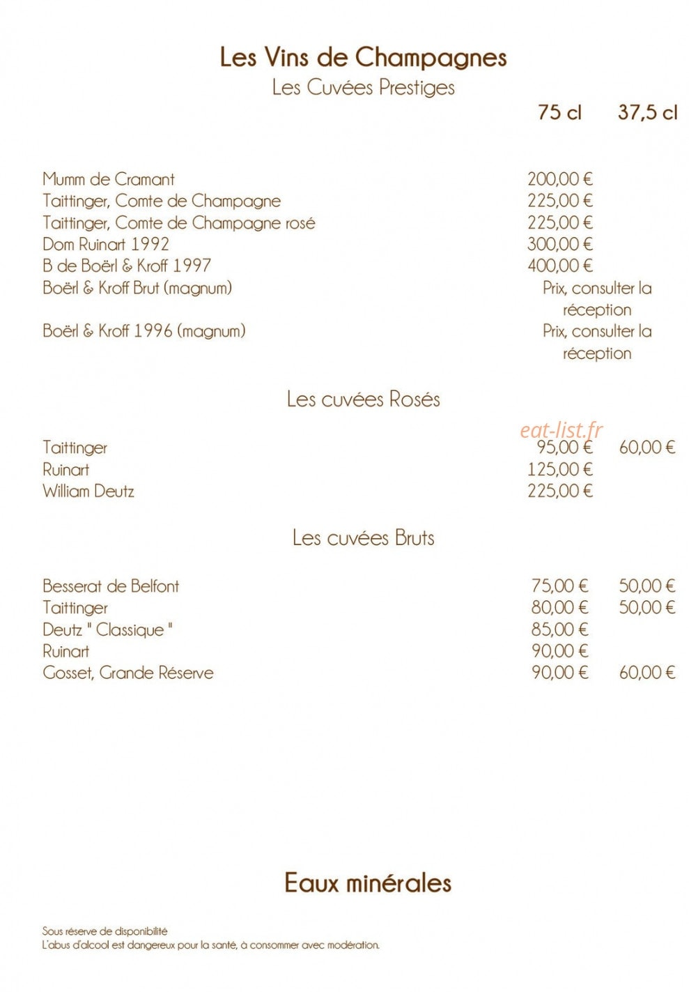 Villa Duflot — carte page 18