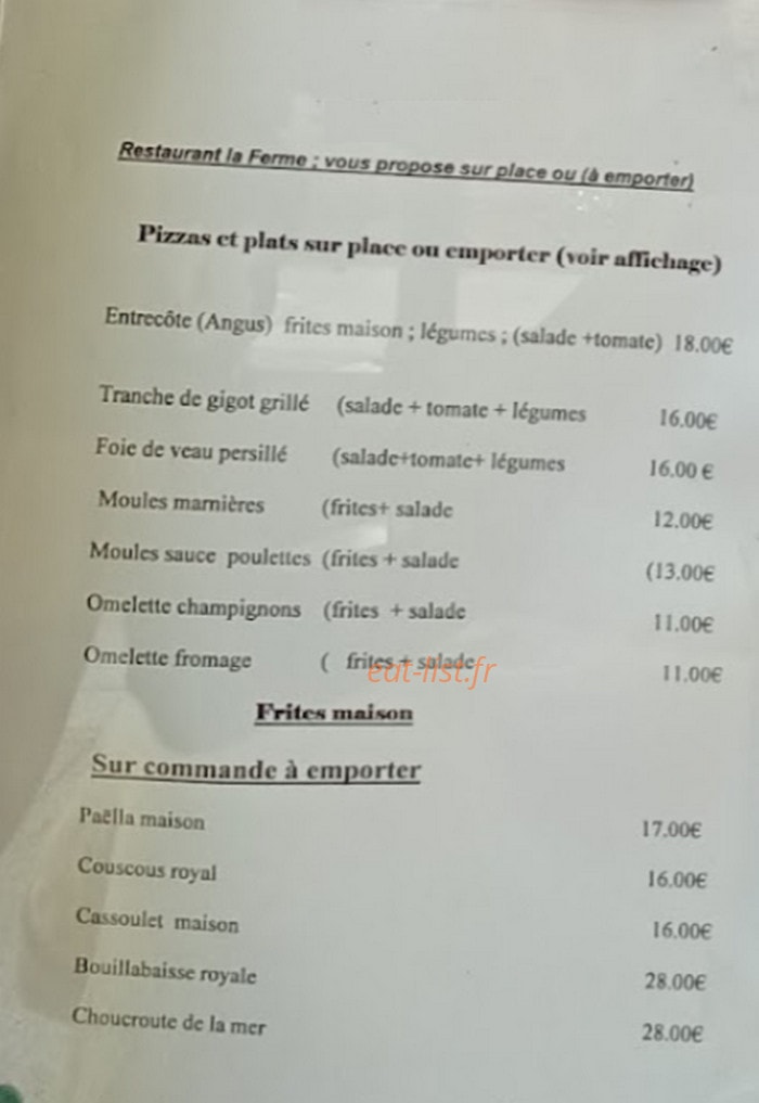 La ferme — carte page 4