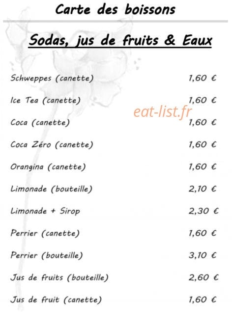 Le Relais de St-Marsal — carte page 5