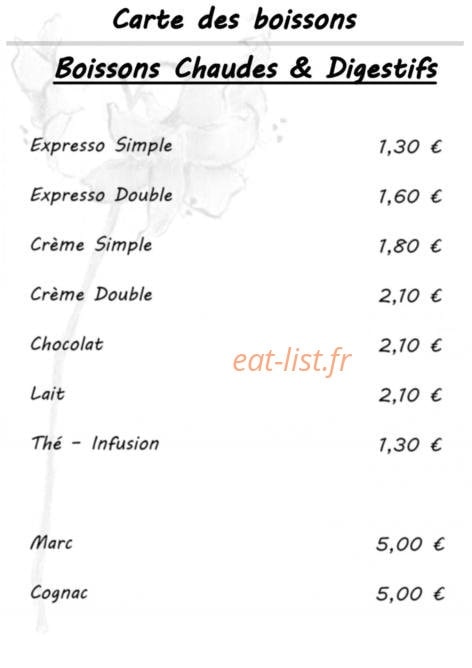 Le Relais de St-Marsal — carte page 7