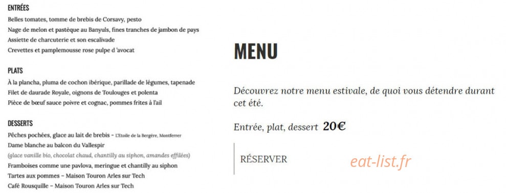 Le Point D'art — carte page 1
