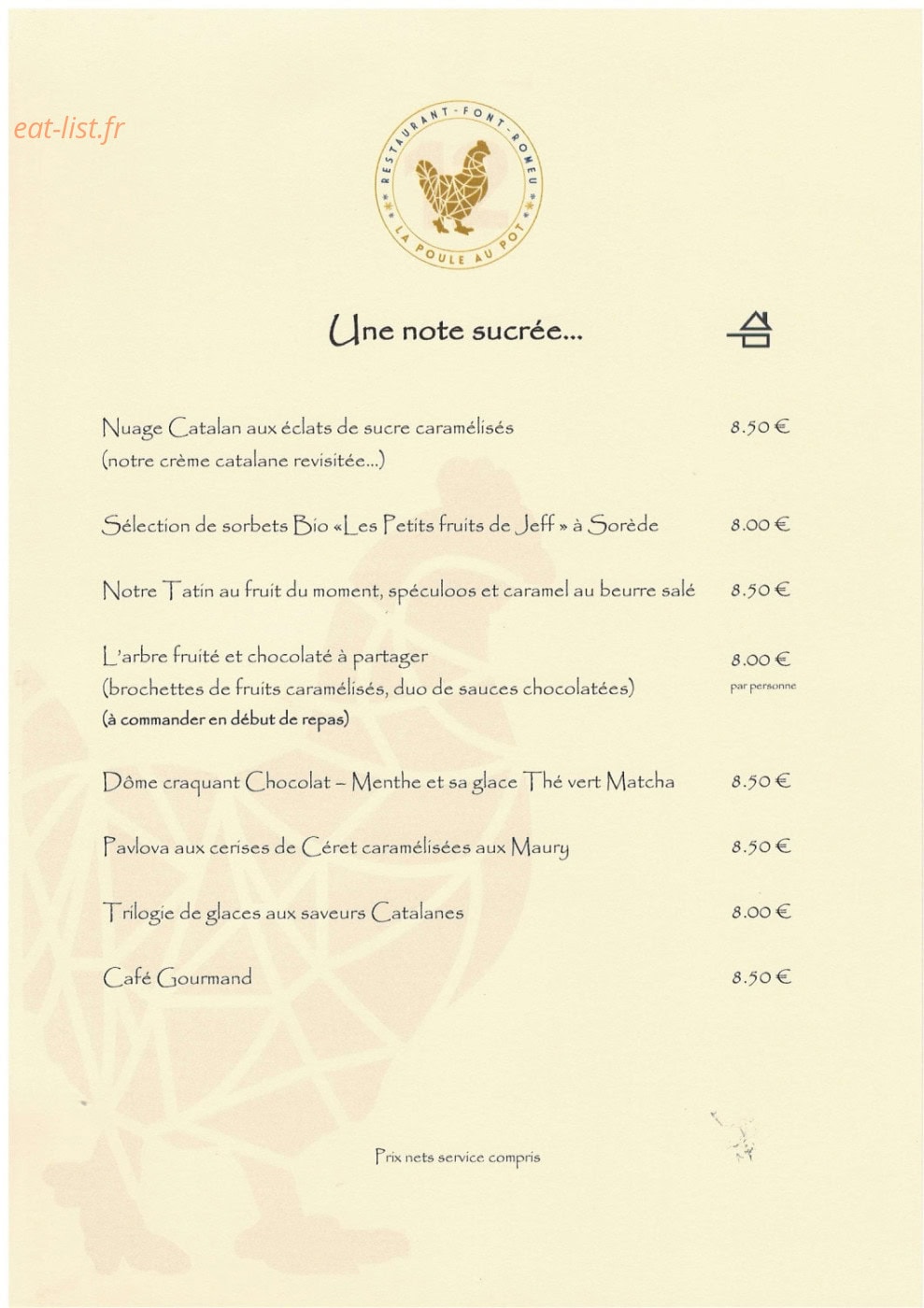 Hôtel Le Grand Tétras — carte page 6