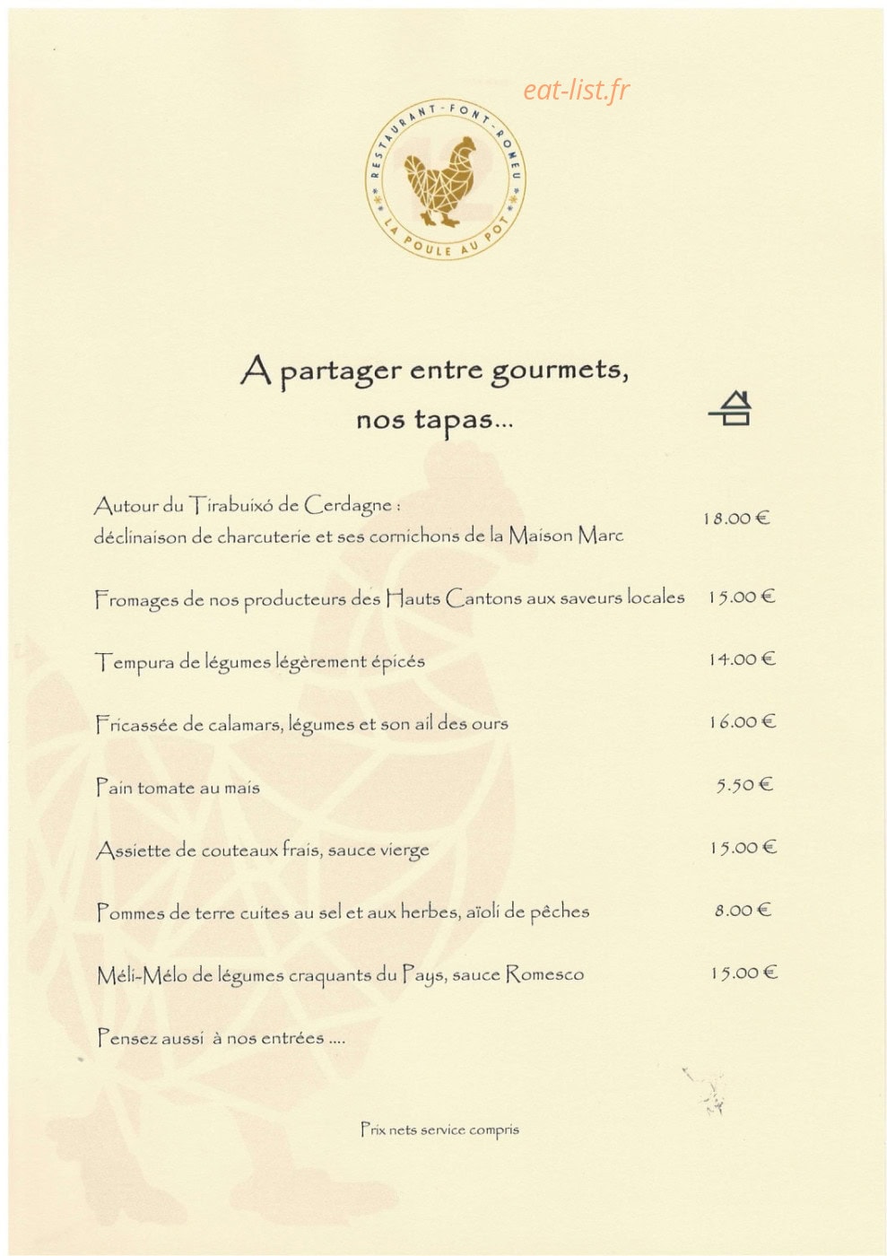 Hôtel Le Grand Tétras — carte page 4
