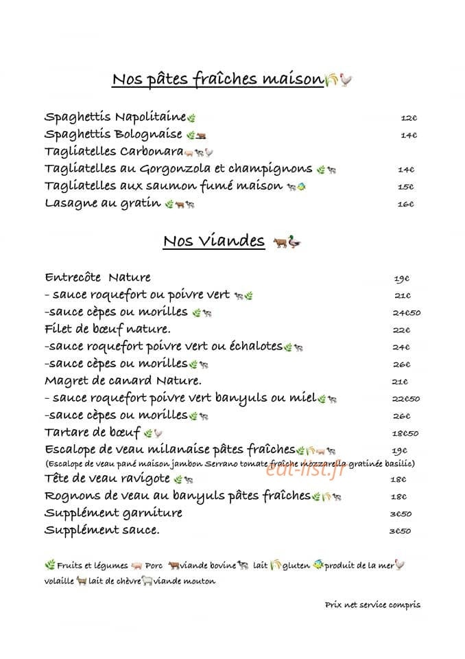 Le Cellier — carte page 2