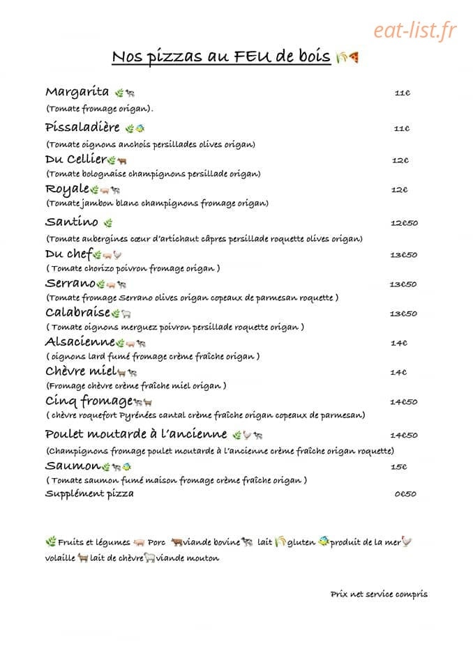 Le Cellier — carte page 3