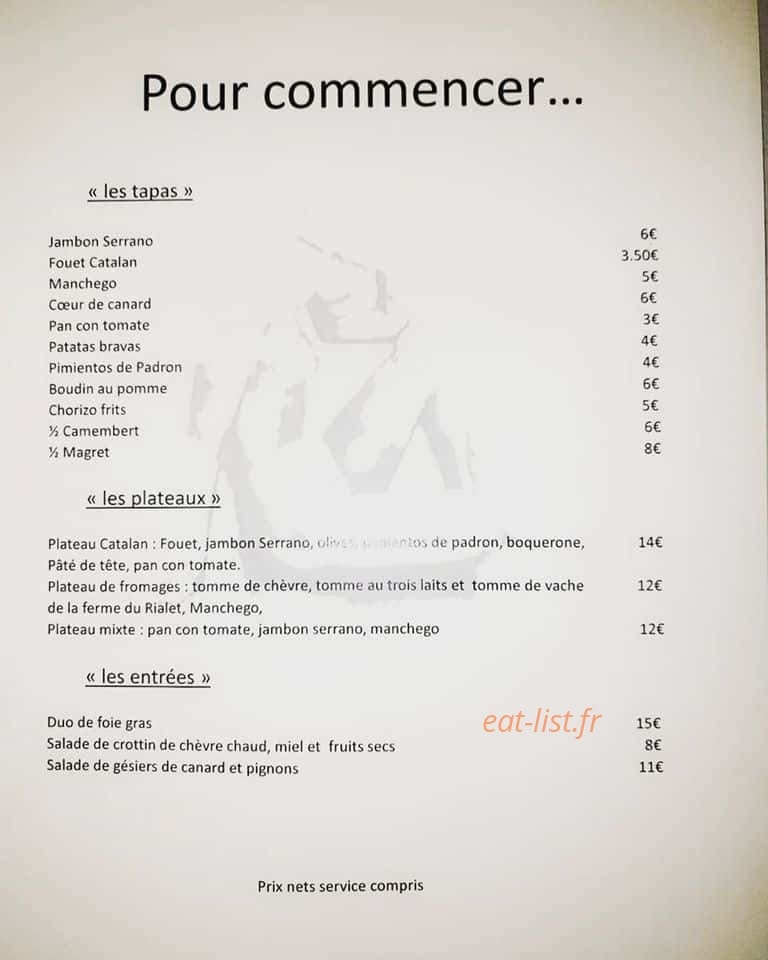 Le Maillol — carte page 1