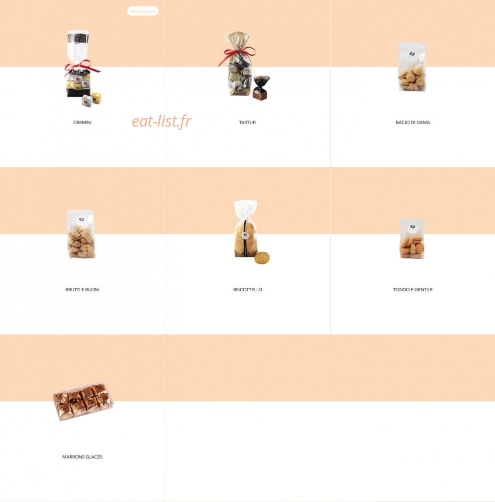 Amorino — carte page 12
