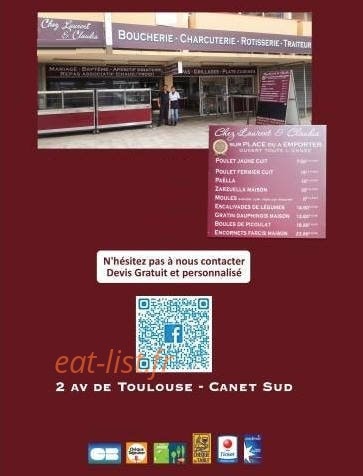 Chez Laurent et Claudia — carte page 1