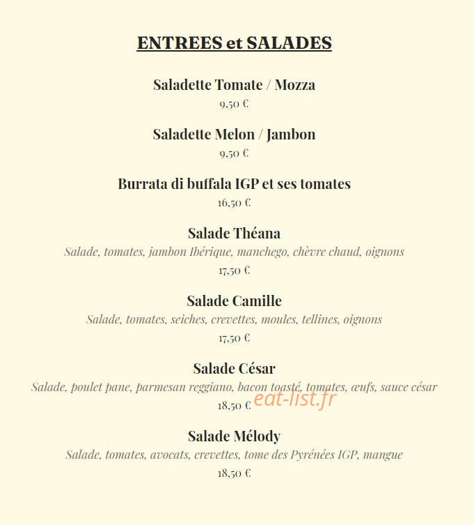 Felicidad — carte page 1
