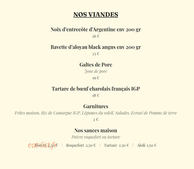 Felicidad — carte page 5