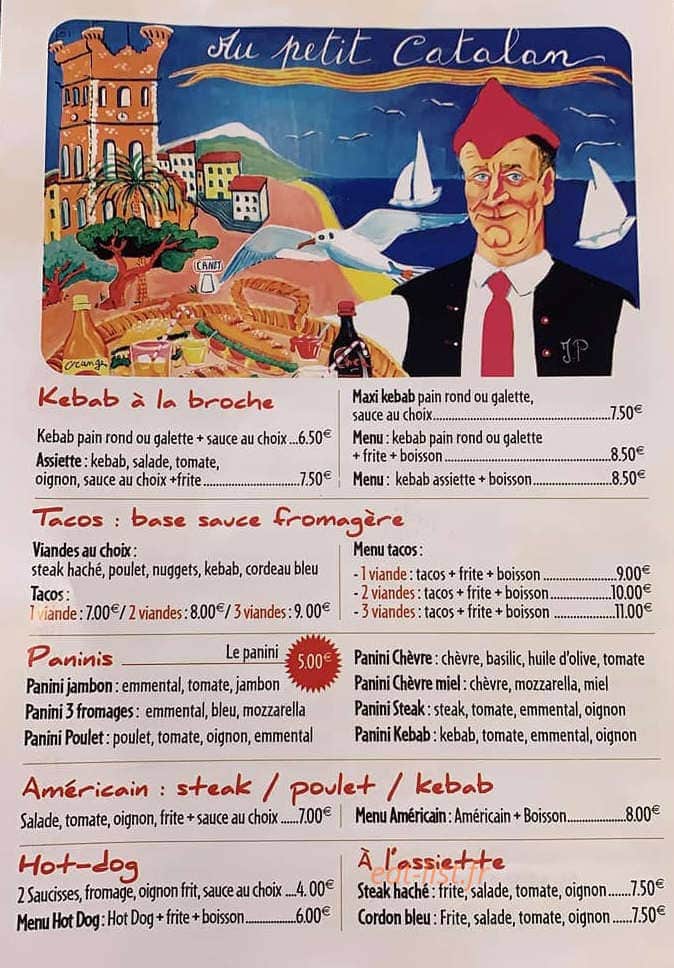Petit catalan — carte page 1
