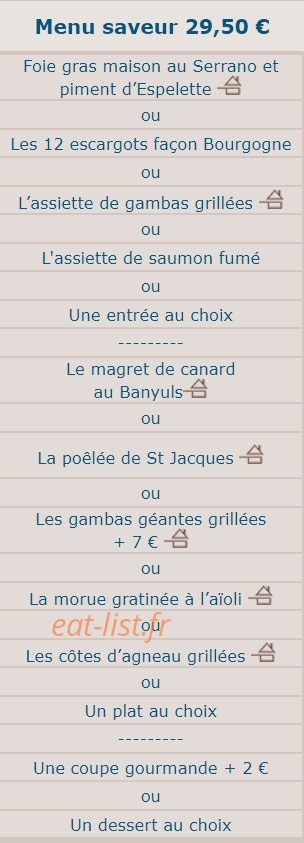 Les Caves Mouragues — carte page 4