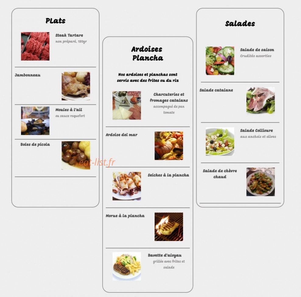 Les Glycines — carte page 2