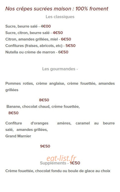 El cortal — carte page 4