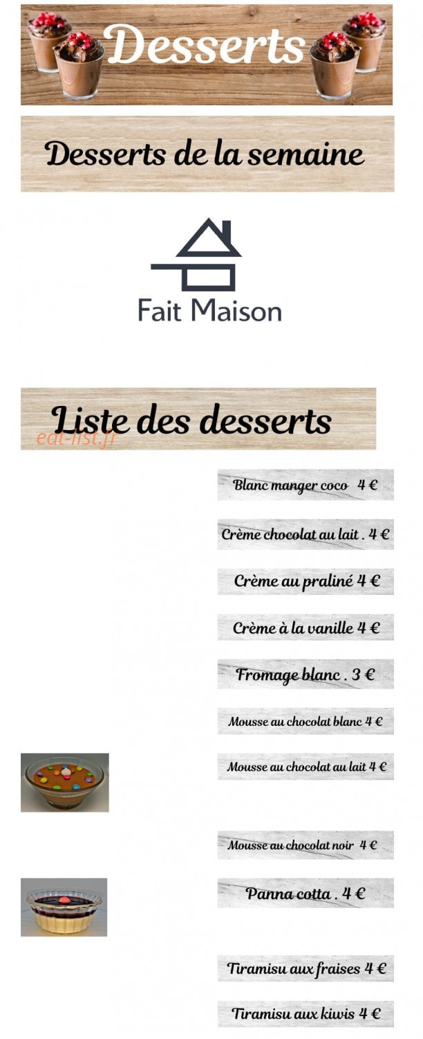 Dégustez-moi — carte page 6
