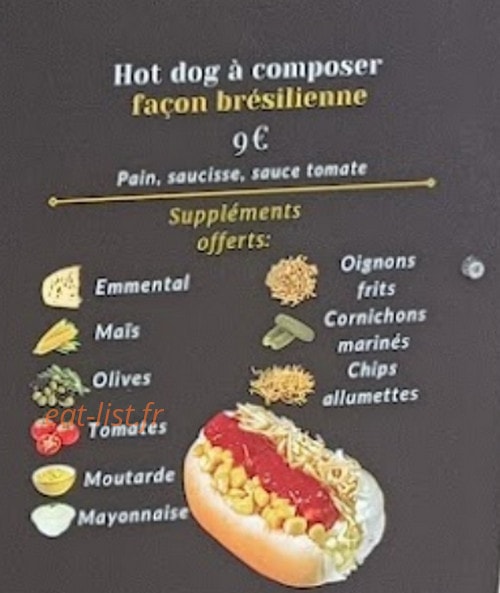 Enjoy Restaurant — carte page 7