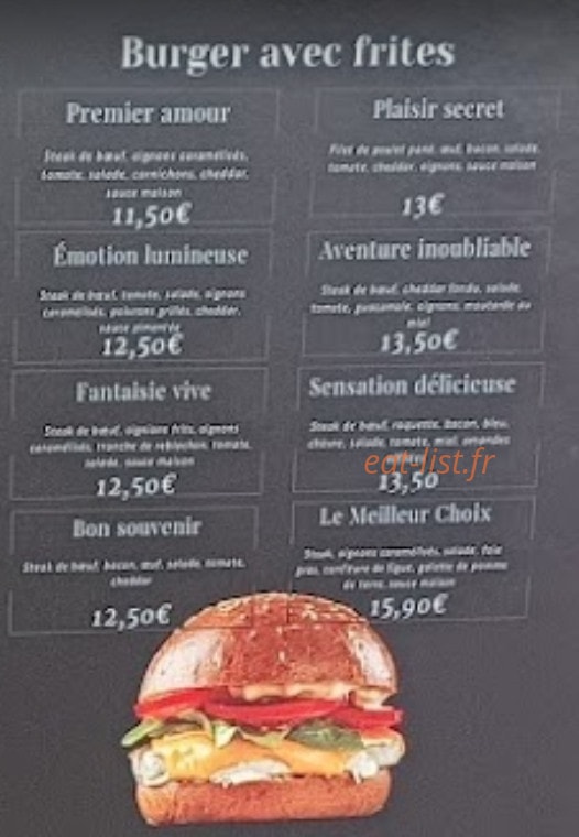 Enjoy Restaurant — carte page 6