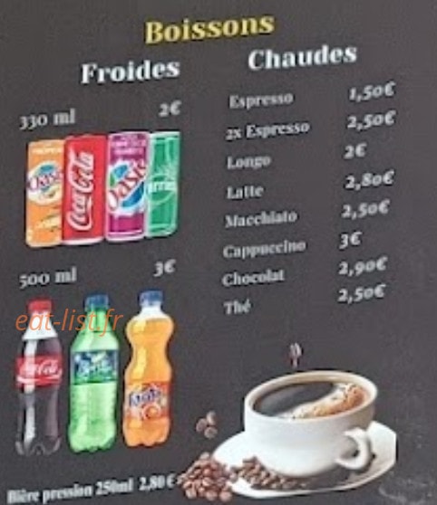 Enjoy Restaurant — carte page 8