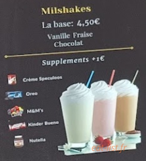 Enjoy Restaurant — carte page 3