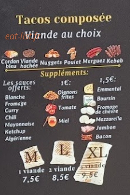 Enjoy Restaurant — carte page 4