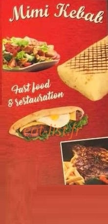 Mimi Kebab — carte page 1