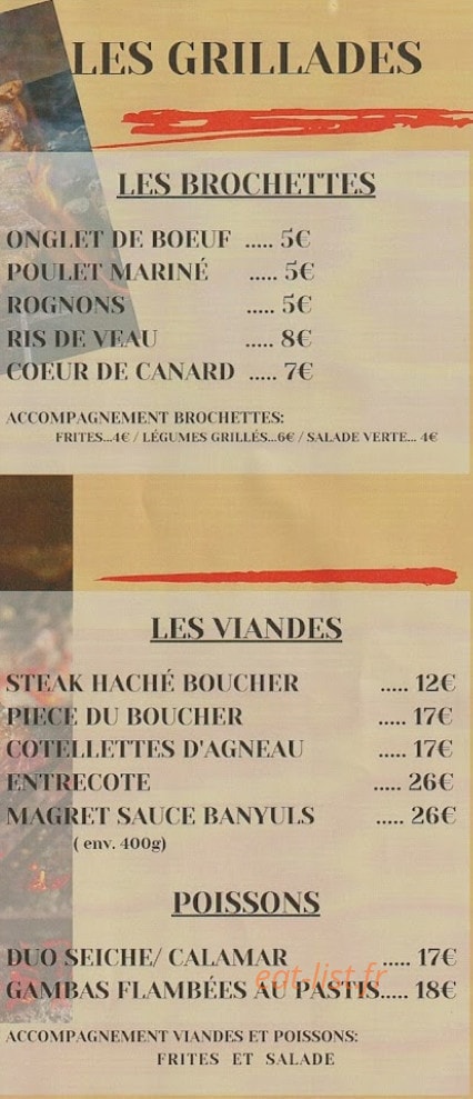 La Cabane — carte page 2