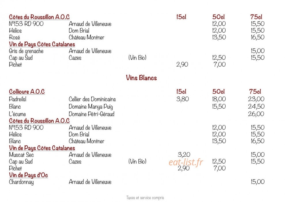 Can Pla — carte page 7