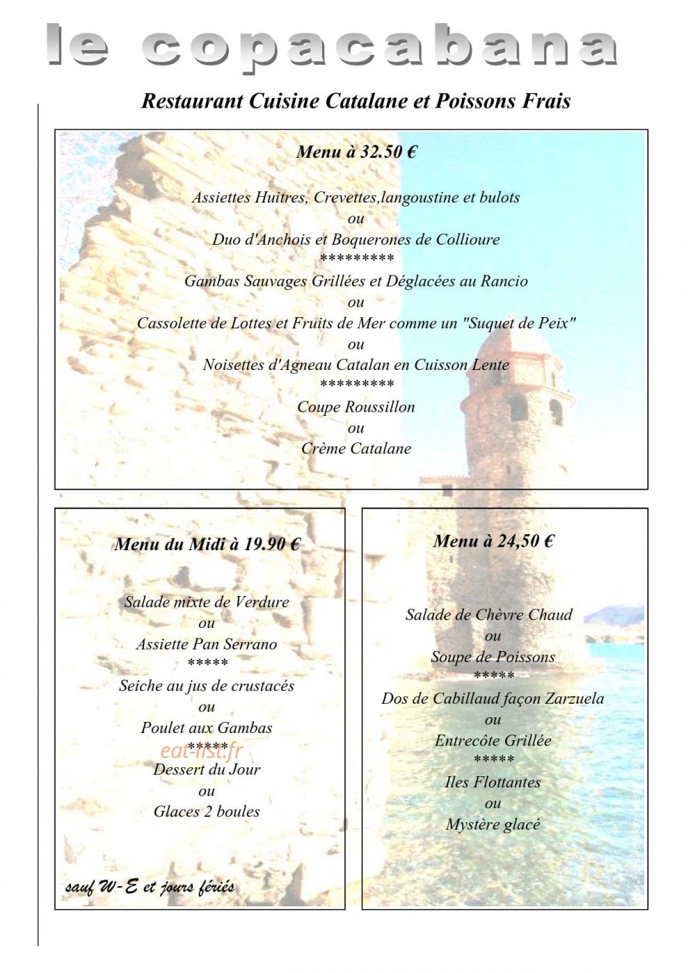 Copacabana — carte page 7
