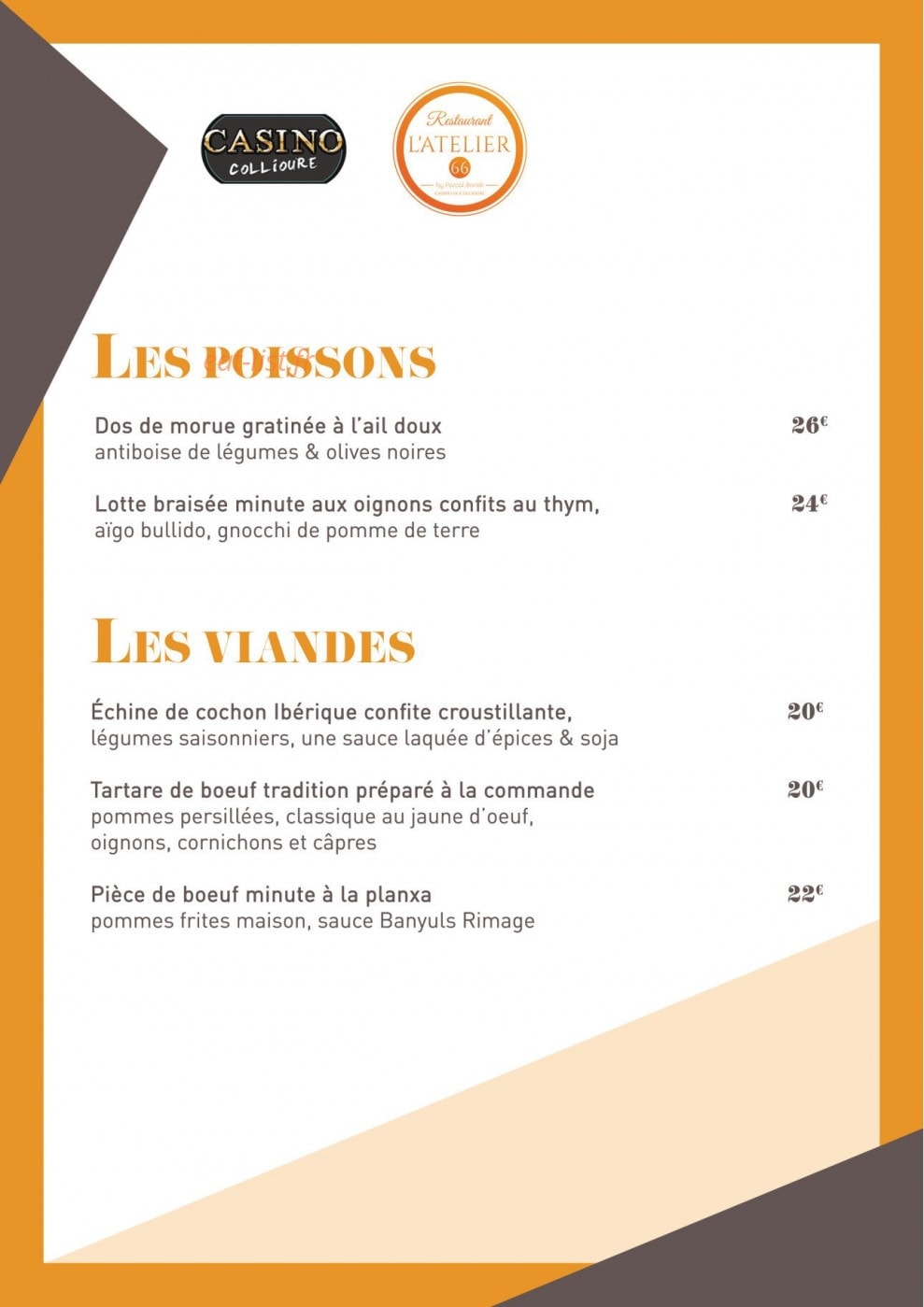 L'Atelier 66 — carte page 2