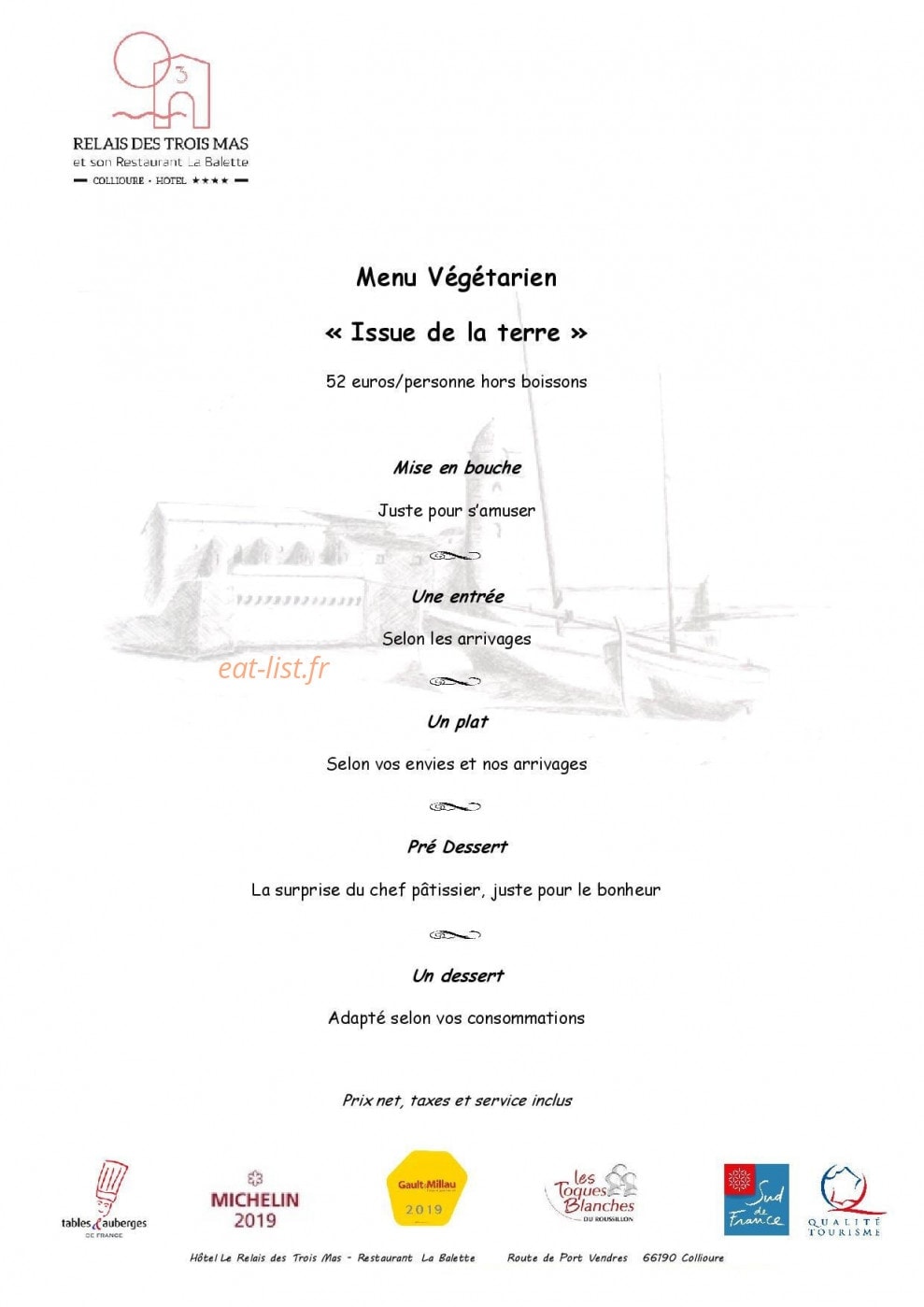 La Balette — carte page 4
