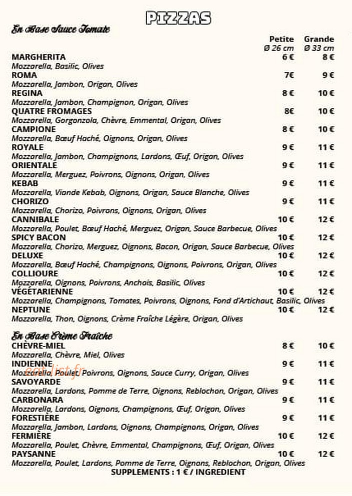 La Tour D'Oria — carte page 2