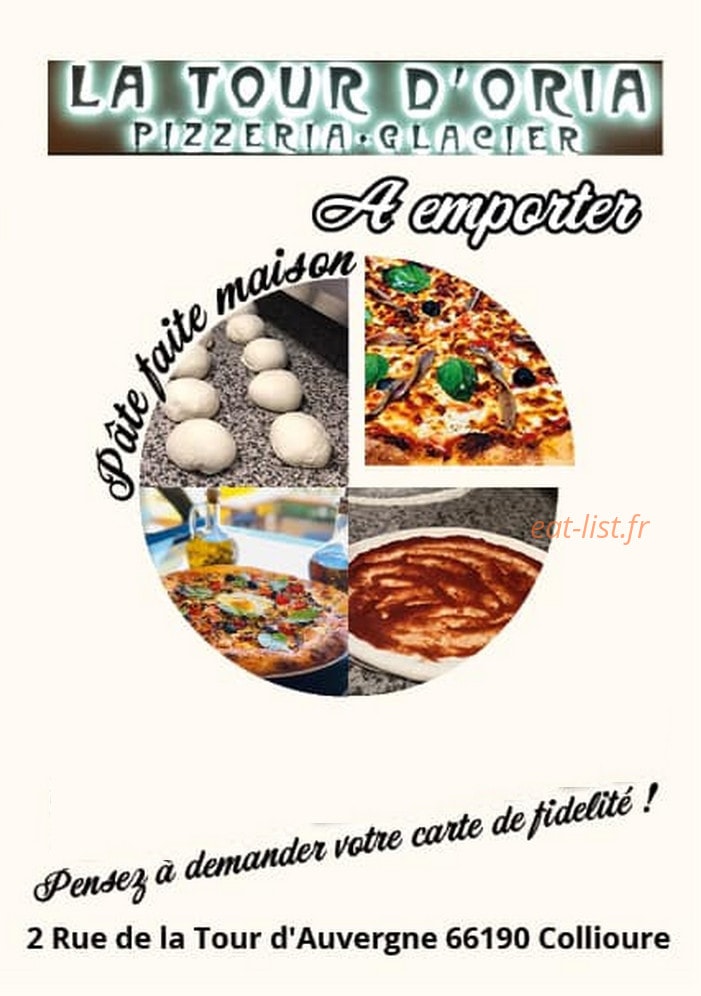 La Tour D'Oria — carte page 1