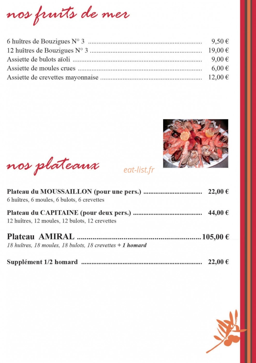 Le Jardin de Collioure — carte page 6