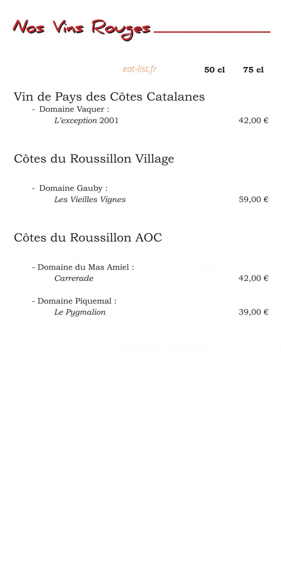 Le Jardin de Collioure — carte page 7