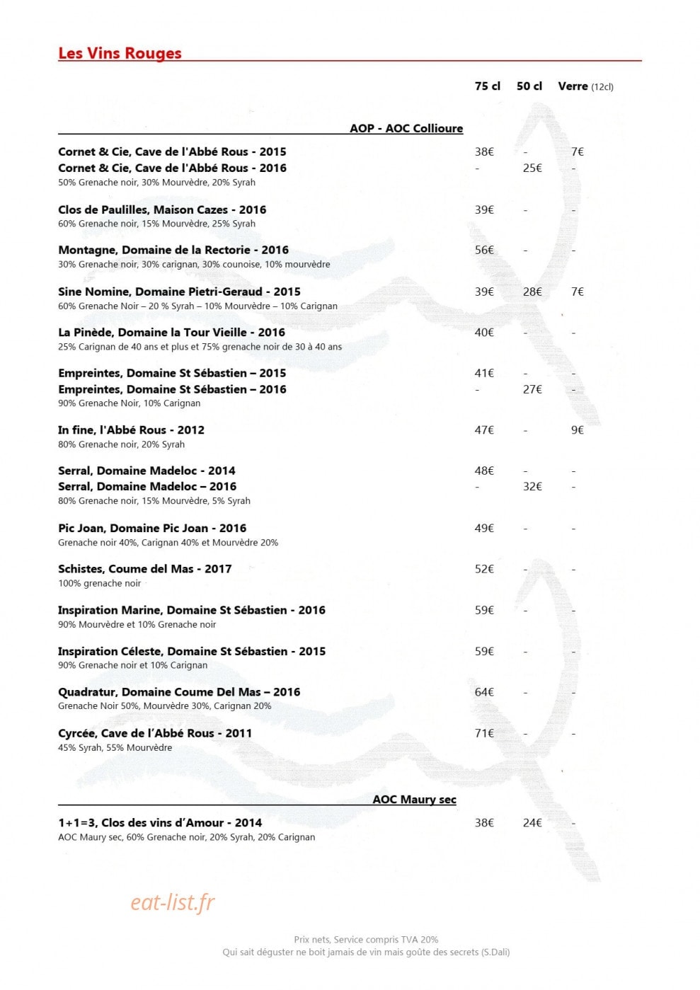 Le Neptune — carte page 13
