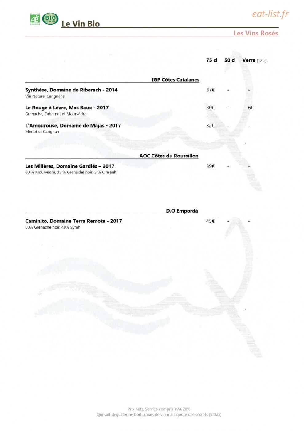 Le Neptune — carte page 9