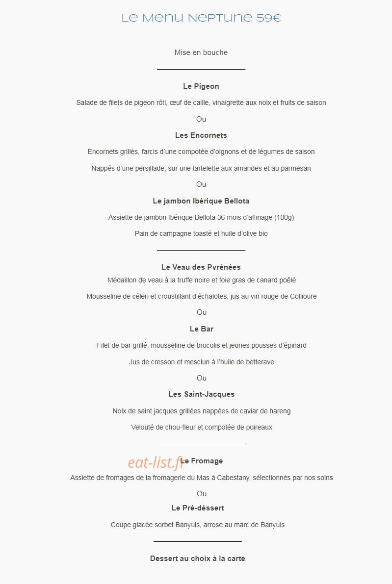 Le Neptune — carte page 6