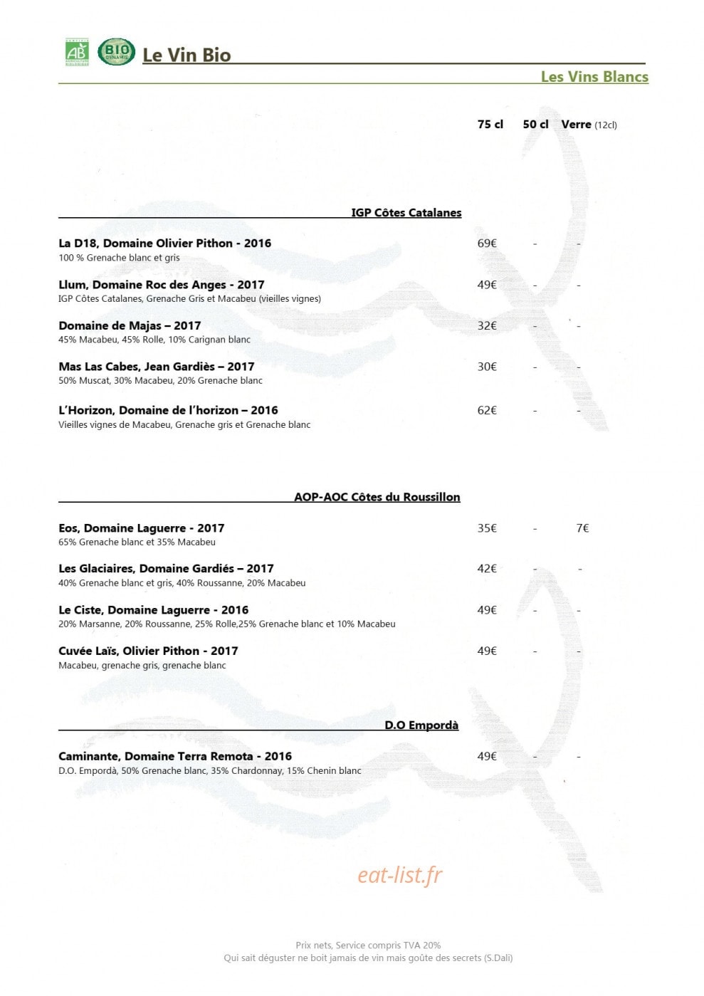 Le Neptune — carte page 15