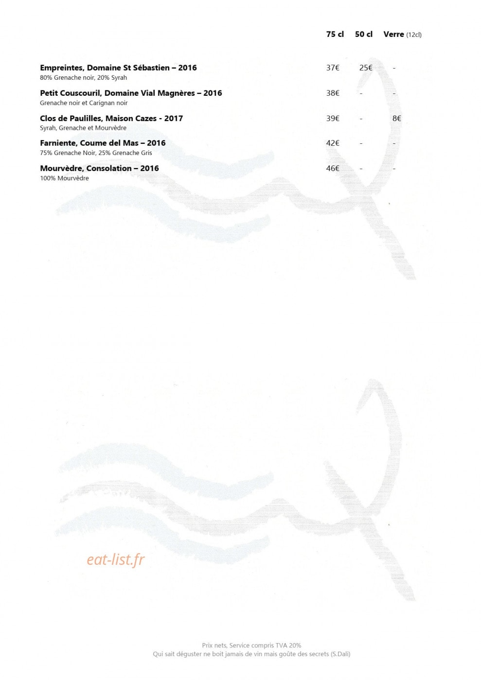 Le Neptune — carte page 11